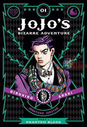 Jojo's Bizarre Adventure, part 1, Phantom blood, vol. 1, manga