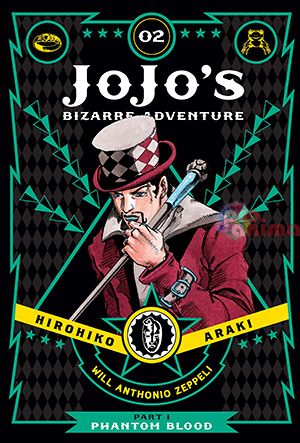 Jojo's Bizarre Adventure Part 1, Phantom blood, vol. 2, Shonen Jump manga