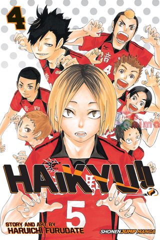 Haikyu vol.4 Shonen Jump Manga