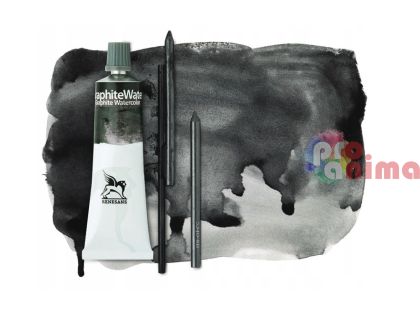 Течен графит Renesans, 60 ml, черен