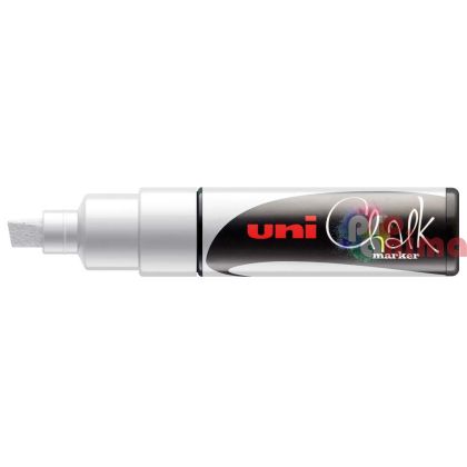 Тебеширен маркер UNI PWE- 8K скосен връх 8 mm отделни цветове