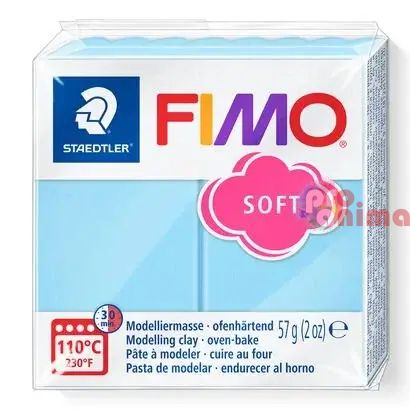 полимерна глина fimo soft 57 g 305 аква