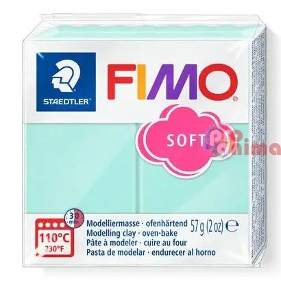 полимерна глина fimo soft 57g 505 мента