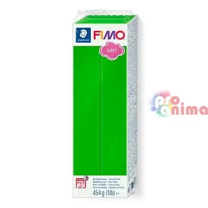 полимерна глина Fimo Soft 454 g, 53 тропическо зелено