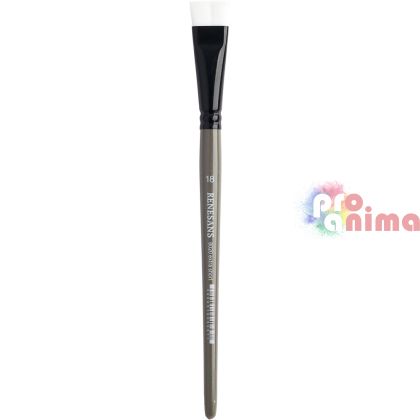 синтетична четка Renesans, плоска, J8020 №18