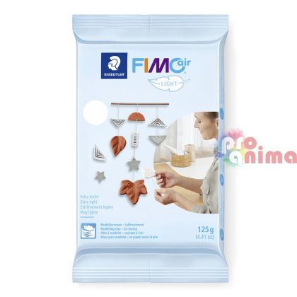 Самосъхнеща глина Fimo Air Light, 125 g, бяла