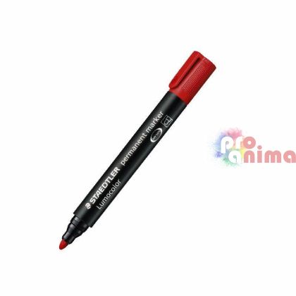 перманентен маркер Staedtler Lumocolor 352, червен