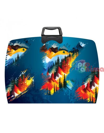 Чанта за рисунки с цип, Spree Forest, 38 x 55cm