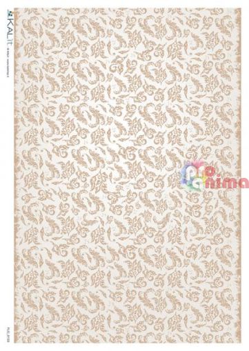 Декупажна хартия оризова KALit A4 Цветна фантазия