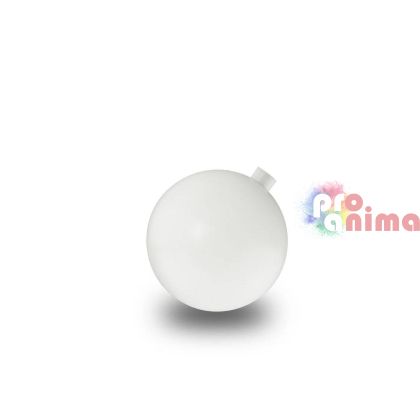 Пластмасова топка, бяла, 60 mm