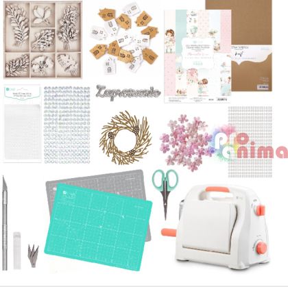Машина за изрязване и релеф DP Craft, стартов комплект