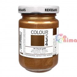 34 злато дукат (металик)