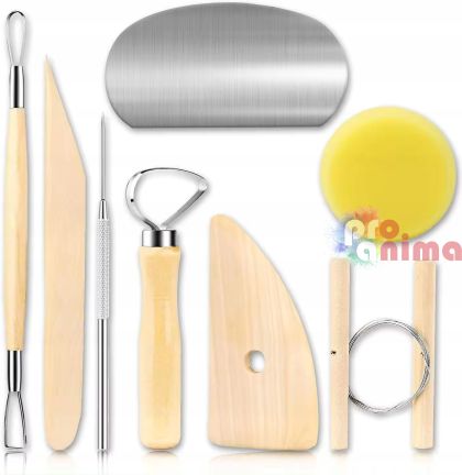 Комплект за грънчарство Renesans, 8 бр.