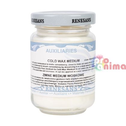 Медиум студен восък за маслени бои Renesans