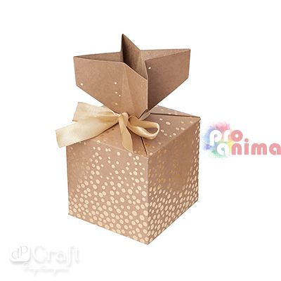 Подаръчни кутии DP Craft, 2 бр., златни точки
