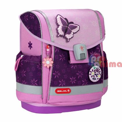 Ергономична раница-кутия Belmil Purple Spring