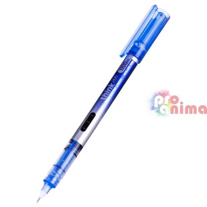 Ролер Deli Think, 0.5 mm, син