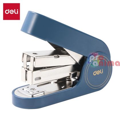 Телбод Deli Linfini за телчета 24/6, за до 25 листа, тъмносин