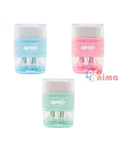 Двойна острилка с гума Spree