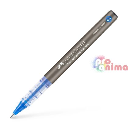 Ролер Faber-Castell, 0.5 mm, син
