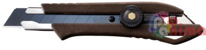Макетен нож OLFA WD-L/BRN Heavy 18 mm от композит от дърво и пластмаса