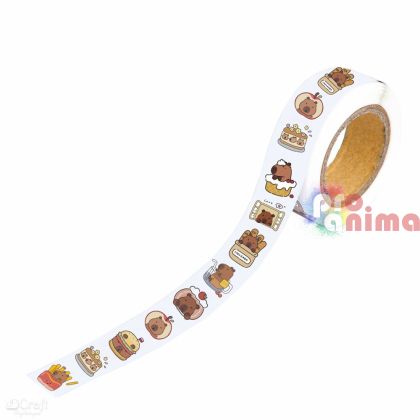 Стикери на ролка DP Craft, 500 бр., Capybara