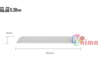 Режеща пластина, OLFA AB-6, 6 бр.