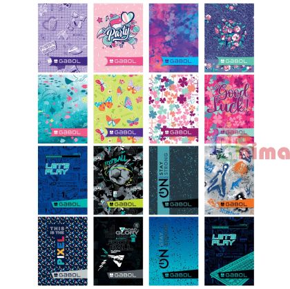 Тефтерче Gabol, A7, 40 листа, шито