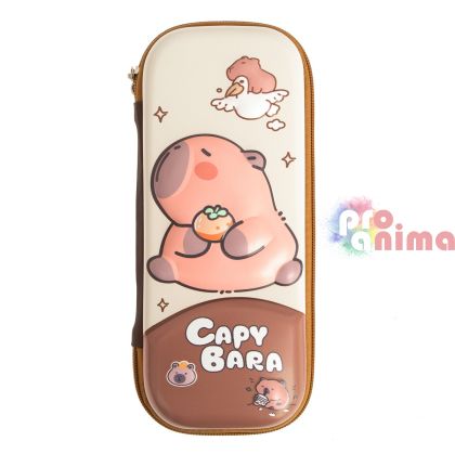 Твърд несесер (тип черупка) 3D Капибара