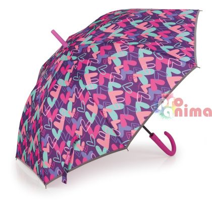 Чадър за момиче Gabol Kokoro 2026, прав