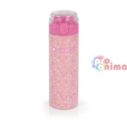 Бутилка за вода със заключващ бутон Gabol Glam, 600 ml