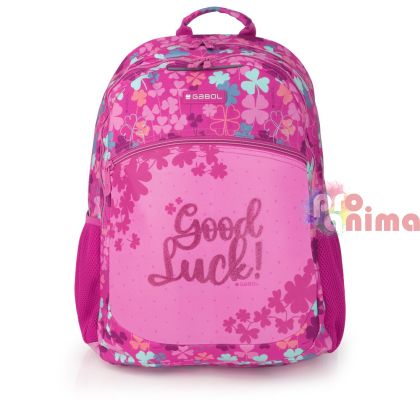 Ученическа раница Gabol Clover- две отделения, термоформ гръб