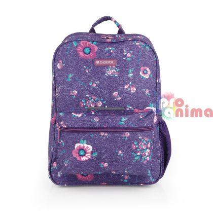 Ученическа раница за момиче Gabol Lily Едно отделение Термоформ гръб 
