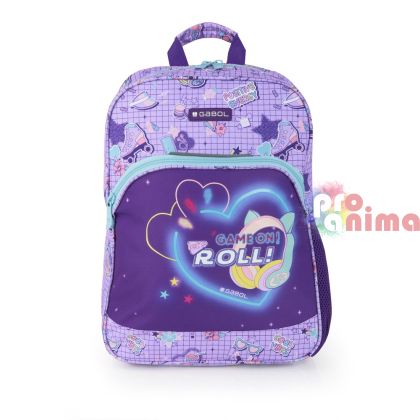Ученическа раница за момиче Gabol Funny Едно отделение Термоформ гръб 