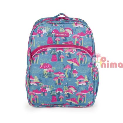 Ученическа раница за момиче Gabol Pixie 23080218 Eдно отделение Tермоформ гръб