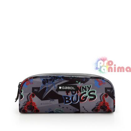 Несесер за училище Gabol Bugs, 2 ципа, 8 cm