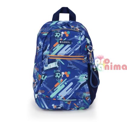 Раница за детска градина, за момче, Gabol Crew, с едно отделение