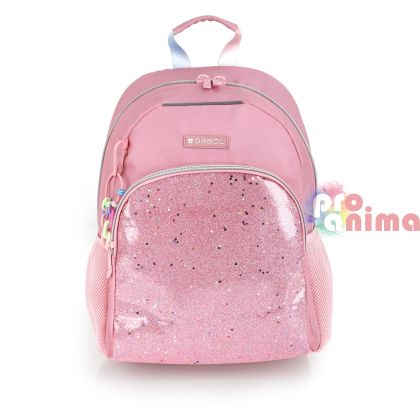 Ученическа раница за момиче Gabol Glam с едно отделение и подпалтен полиестерен гръб