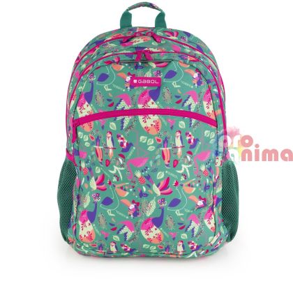 Ученическа раница за момиче Gabol Vida - с две отделние