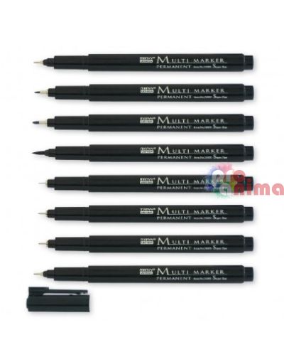 Перманентен тънкописец Marvy Uchida 380 OHP|CD|Glass|Metal Различни дебелини