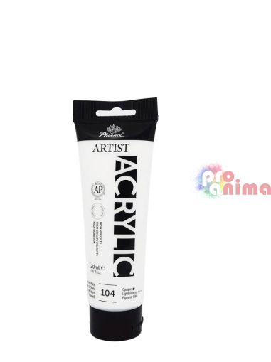 Акрилна боя Phoenix 120 ml Бяла титанвайс