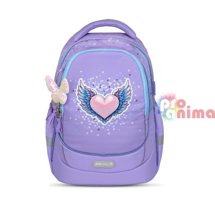 Ергономична ученическа раница Belmil Love of Heart