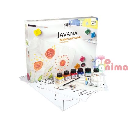 Комплект за рисуване върху коприна Kreul Javana 15 части
