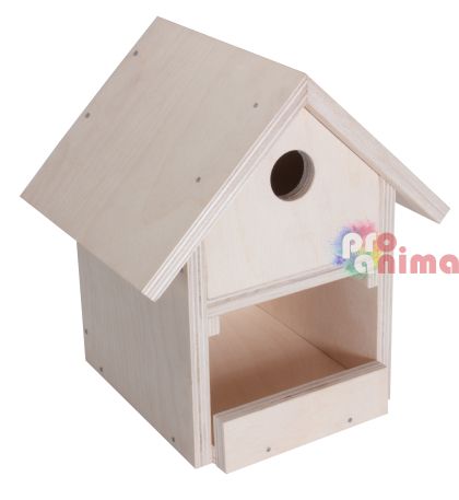 Дървен комплект за сглобяване DIY Къщичка за птици 