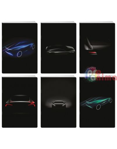 Tетрадка Elise Prototype Широки редове A4 62 листа
