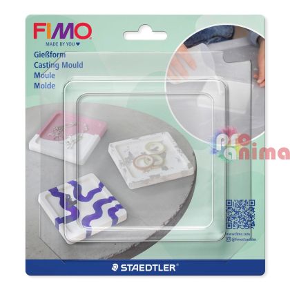 Форма за отливане Fimo Casting - квадрат