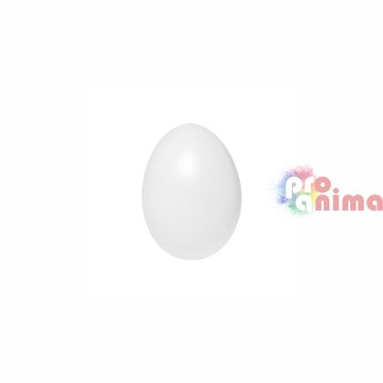 пластмасово яйце 80 мм бяло