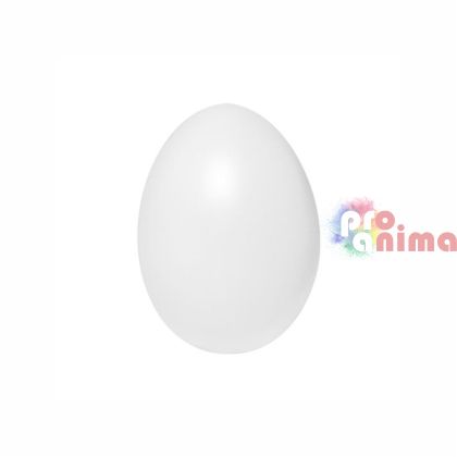 пластмасово яйце 180 мм бяло