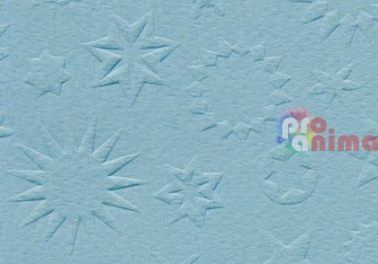 Картон преге Marpa Jansen 220 g 50 x 70 cm звезди ледено син