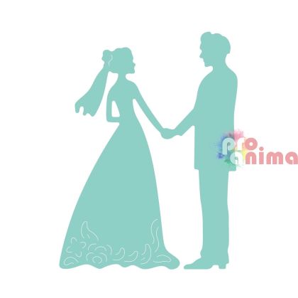 Щанца за изрязване и релеф DP Craft, младоженци